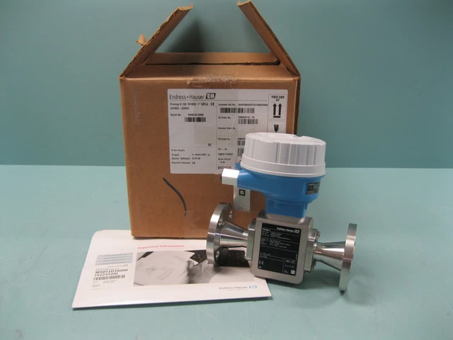 1" 150# Endress Hauser 5H1B22-AADBAADBA1S0A Promag 100 Flowmeter NEW C15
