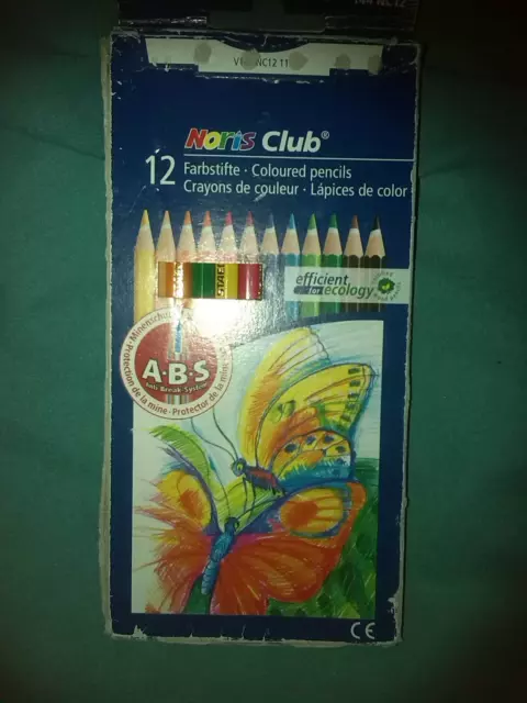 Pencils - 12 Set Of Colors - Noris Club Brand & Styles