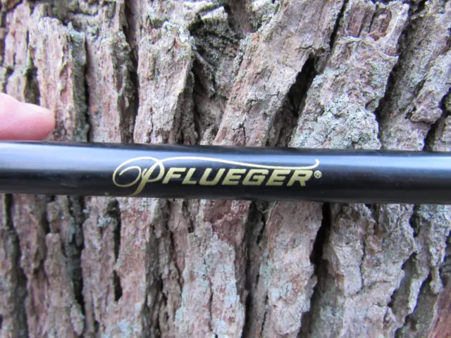 PFLUEGER 8'0 FLY Rod PSFY 8056, 3 Piece, 5/6 Fly Line -Good Used