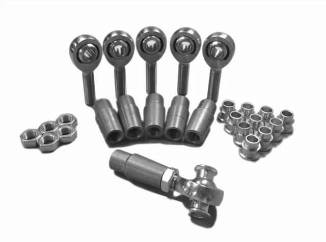Steinjager Heims, Nuts, Bungs, Inserts Rod End Kits 7/8-14 RH and LH Chrome Moly