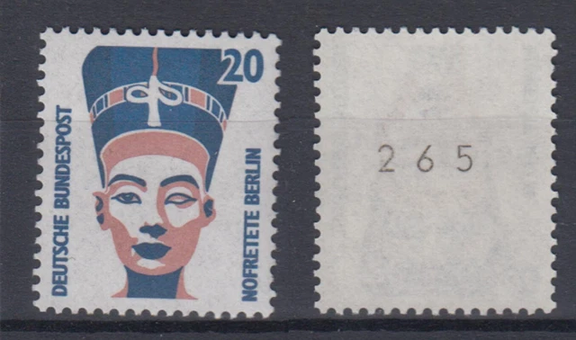Bund 1398 u RM mit ungerader Nummer SWK 20 Pf postfrisch gelbe Gummierung