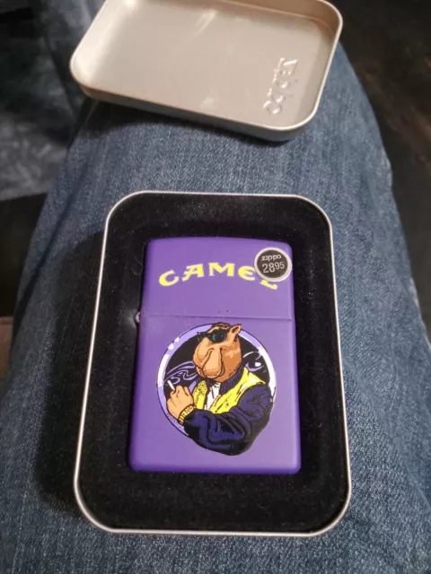 Never Used Vintage Camel Joe Zippo Lighter