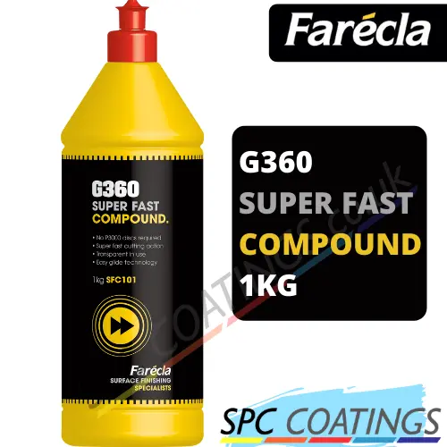 Farecla SFC101 G360 superschnelle Verbindung zum Schneiden/Polieren 1 kg (Premium)