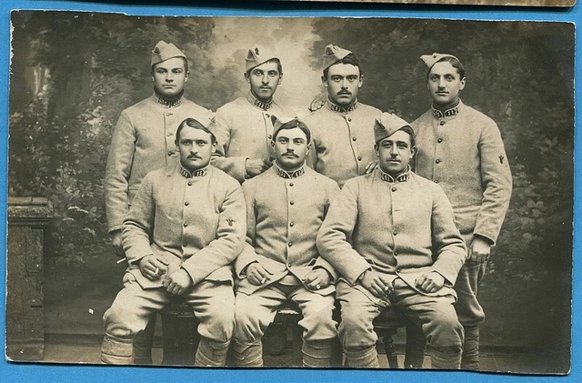 CPA Photo: Soldats du 11° Régiment d'Artillerie / Guerre 14-18 / 1916