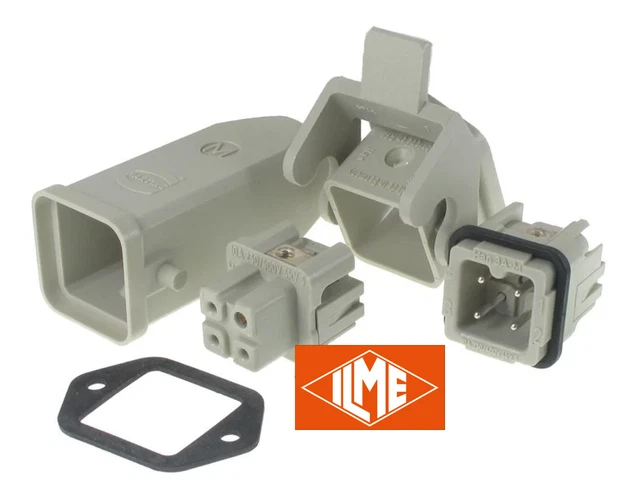 Connettore HDC Maschio ILME - 4 Pin, 10A, 400V - Per Impianti Elettrici Industriali - Foto 11