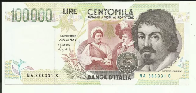 Italian Banknotes-Republic-100,000 Lire-