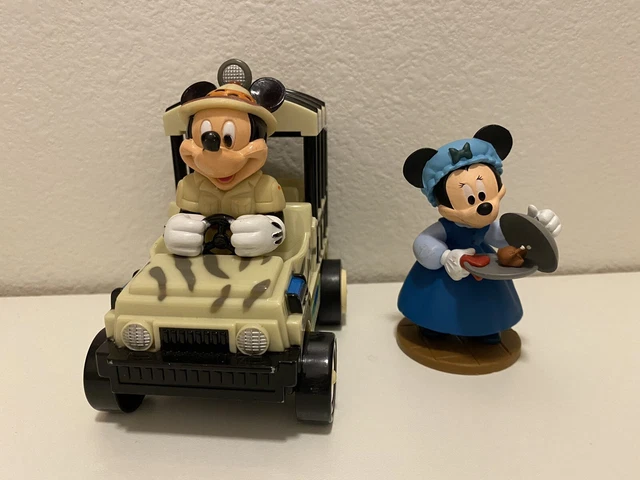 DISNEY MINNIE MOUSE MRS CRATCHIT 3" FIGURE CAKE TOPPER Free Micky