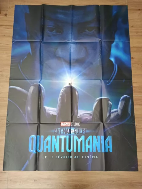 affiche cinema 120x160 Ant-man Et La Guêpe Quantumania 3 Préventive Marvel Kang