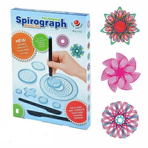 10er Set Mal-Schablonen Für Kinder - Feen & Einhorn Motive