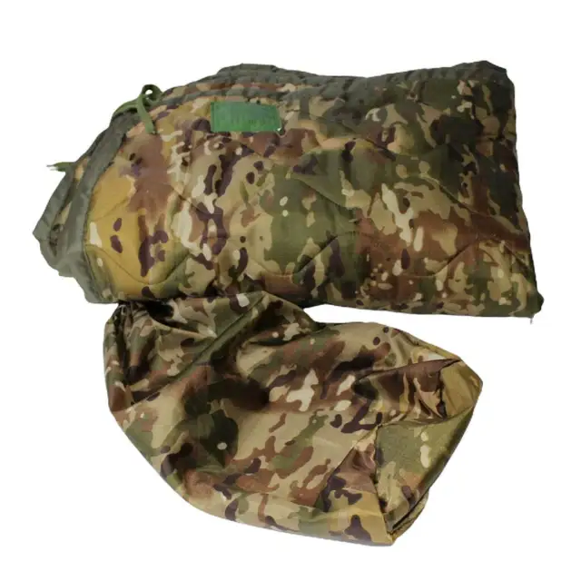 New Multicam OCP Wet Weather Poncho Liner Woobie Military Army Blanket