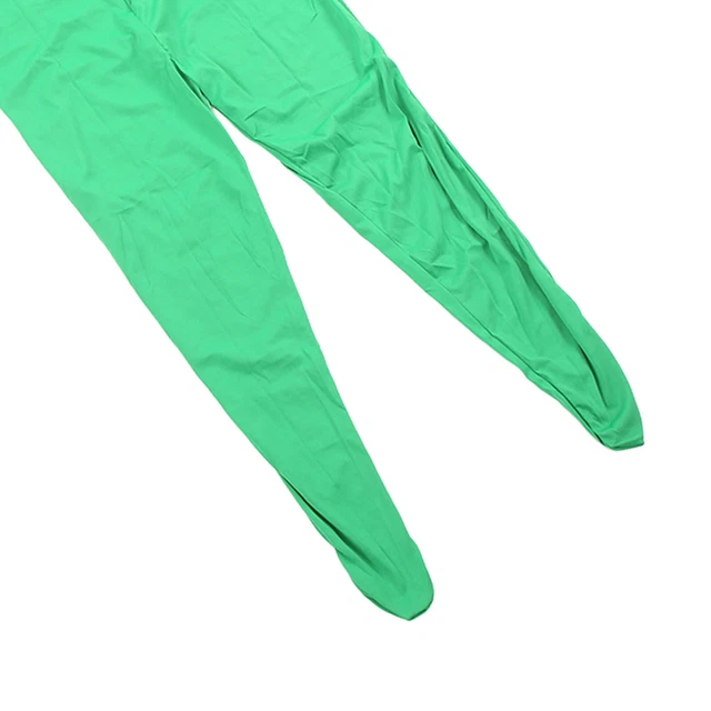 Green Screen Bodysuit, Unisex Adult Full Body Split Design Body Suit for Photography Movie Video(170cm
