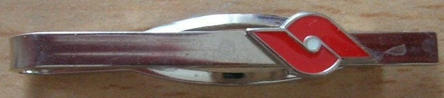 Fermacravatta Con Logo ÖBB (Ferrovie Austriache) | Art. 8108, Acciaio Inox, Nuovo Senza Etichetta
