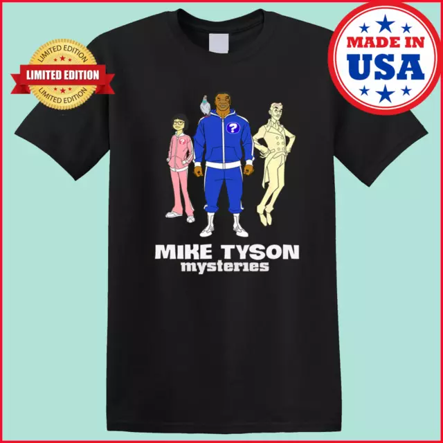 Mike Tyson Mysteries Black T-Shirt All Size S-5XL PK407