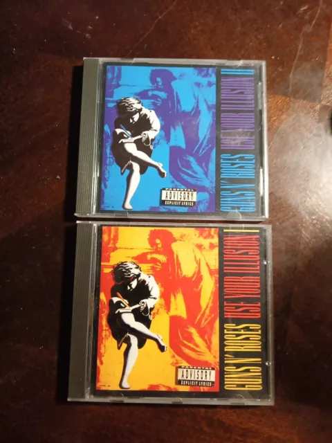 Guns And Roses Use Your Illusion I And II  Original Master Recording Cds