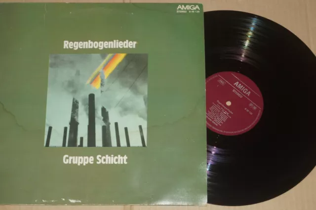 Gruppe Schicht -Regenbogenlieder- LP Amiga (8 45 135)