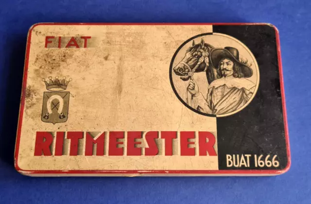 Ancien paquet cigarettes vide pour collection Ritmeester Old Vintage 17,5x10,5cm