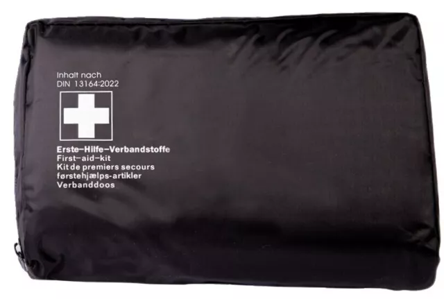 FH-ONLINE Auto Verbandtasche Erste Hilfe Classic Kfz Pkw Verbandstasche schwarz