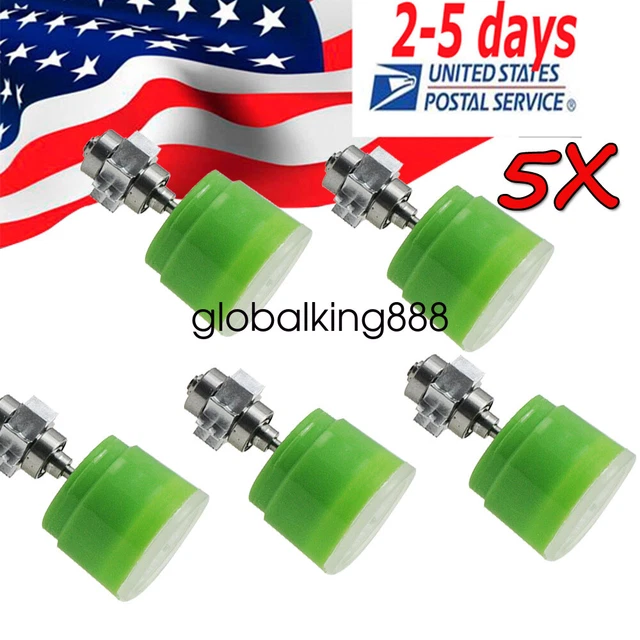 5X Denshine Dental Standard Turbine/Cartridge Open for Push Handpiece US CE