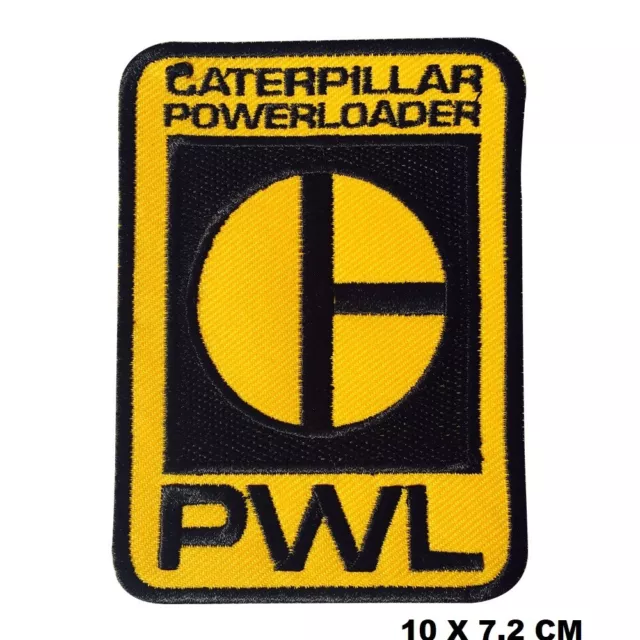 Caterpillar PWL Embroidered Patch Iron On/Sew On Patch Batch For Clothes