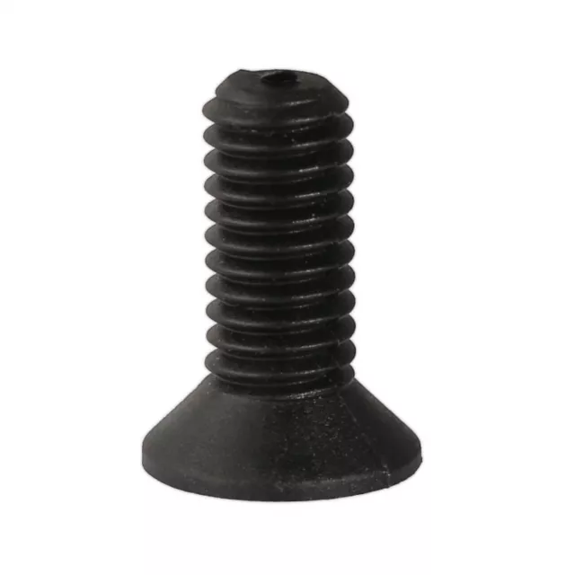 Nylon Flat Head Phillips Screws Countersunk head Machine Screws Black M4 / 4mm 3