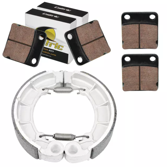 Front Brake Pads & Rear Shoes for Kawasaki KVF400 Prairie 400 4X4 1997-2002