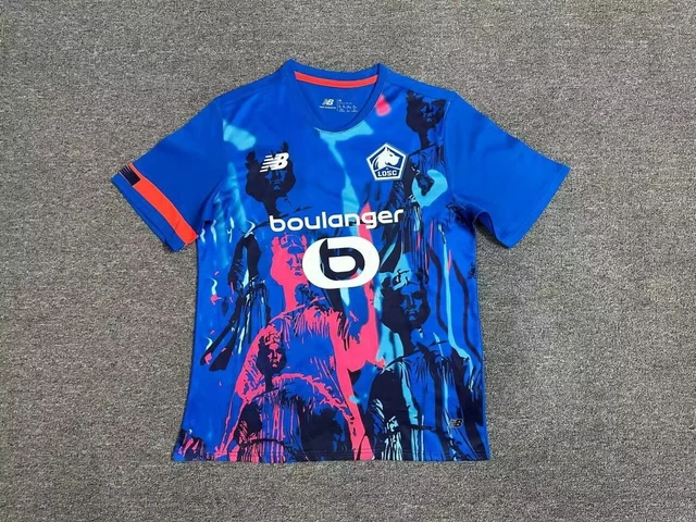 Lille Home Maillot de foot 2008 - 2009. Sponsored by Partouche