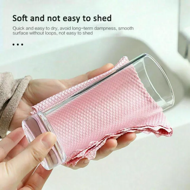 5/10x Reusable Wholesale Nano Scale Streak-Free Miracle Cleaning Cloths UK-STOCK