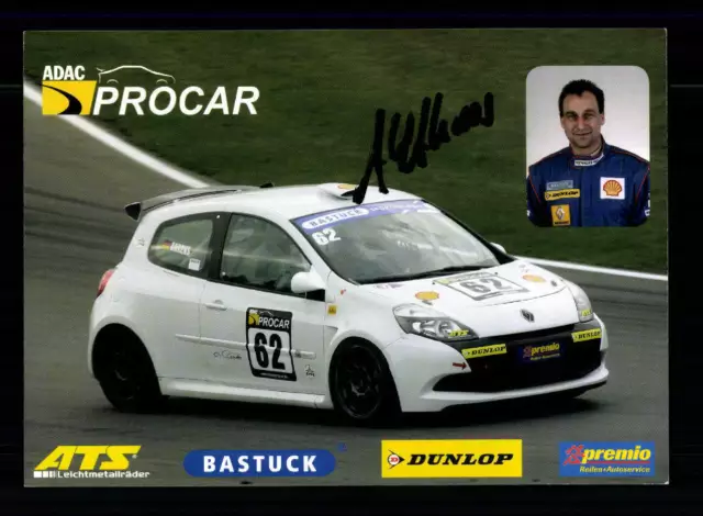 Alf Ahrens Autogrammkarte Original Signiert Motorsport + A 210545