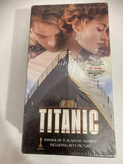 (BRAND NEW SEALED) TITANIC (1998, VHS, 2-Tape Set) LIGHTNING FAST SHIPPING