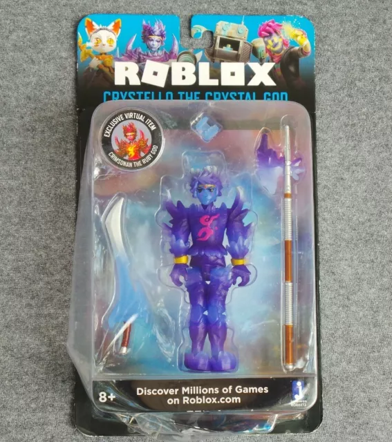 ROBLOX IMAGINATION COLLECTION Crystello The Crystal God Action Figure ...