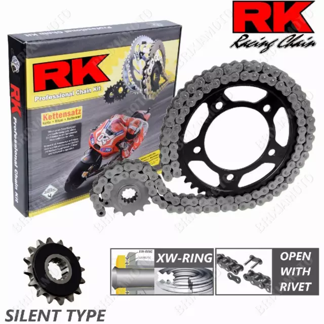 Set Transmission Silent RK 525ZXW16-41STR pour Kawasaki 1000 ZX10R Ninja