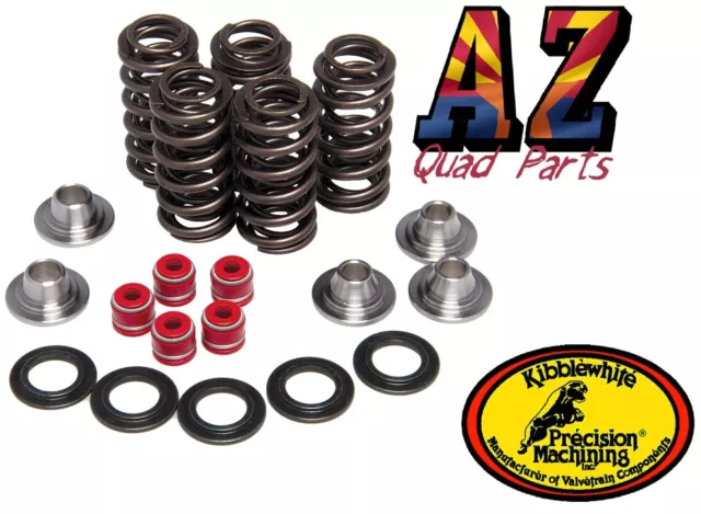 Yamaha Grizzly 660 Kibblewhite Race Titanium Valves Springs Seals Kit Head 02-08