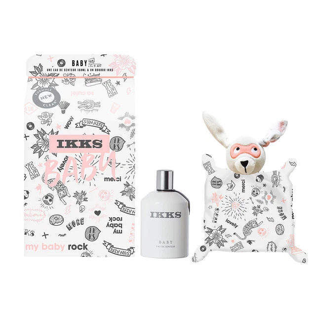 Bagno e igiene bambini Ikks unisex MY BABY ROCK GIRL cofanetto 2 pz
