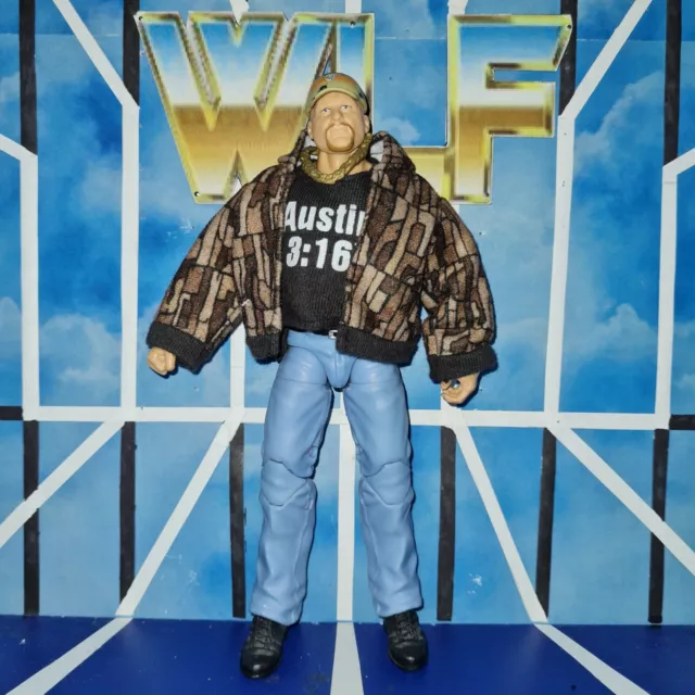 Wwe Mattel Defining Moments Stone Cold Steve Austin Figure Boxed £70.00 ...