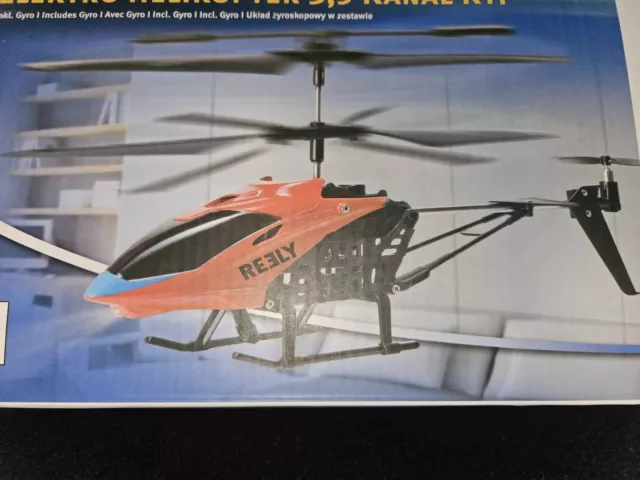 Elektro Helikopter 3,5 Kanal RTF Inkl Gyro LED Beleuchtung RC Hubschrauber