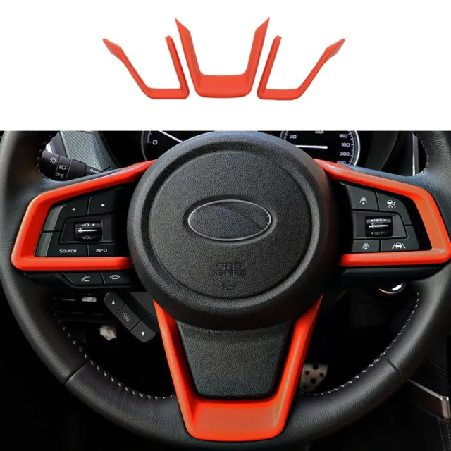 Oranger Steering Wheel Trims Cover For Subaru Crosstrek Forester Impreza XV