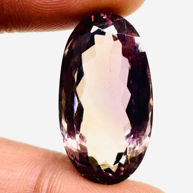 VVS 36.35 Cts Natural Ametrine 28x15mm Oval Cut Untreated Loose Gemstone