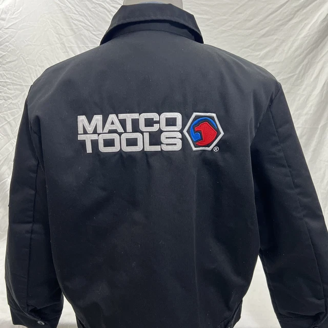 MATCO TOOLS Mens Extra Large Heavy Duty Work Wear Jacket black Dickies