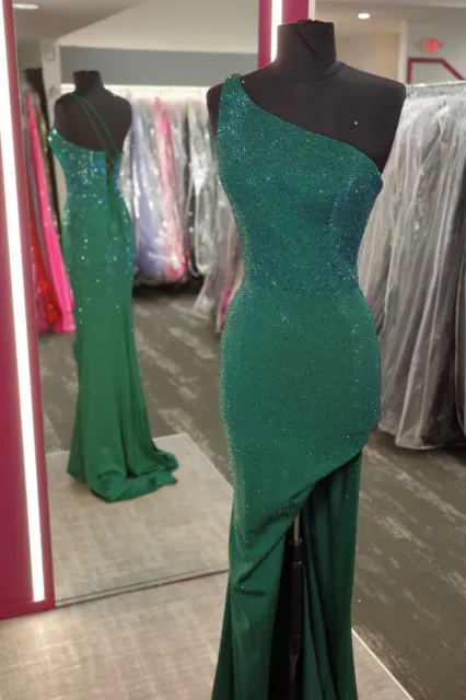 Prom Dress - Top Ten Prom, Size 0, Green