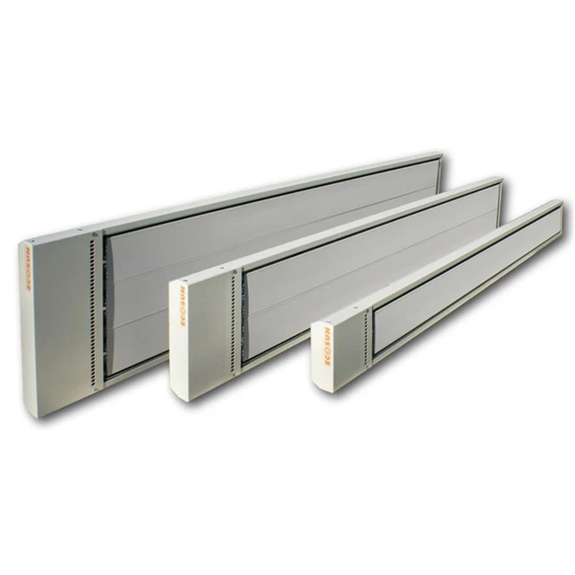 Hochtemperatur InfrarotHeizstrahler Dunkelstrahler ECOSUN S+ 24, 2.400 Watt