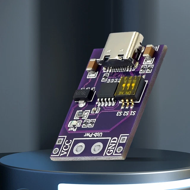 PD/QC/AFC DECOY MODULE Board Type-C Power Supply Change Module ...