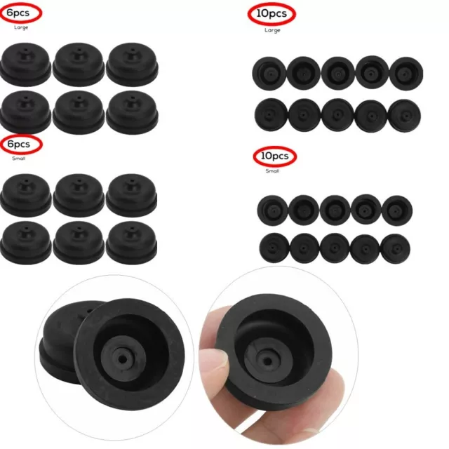 10Pcs S/L Aquarium Diaphragm Air Pump Accessories Oxygen Pump Rubber Cups Parts