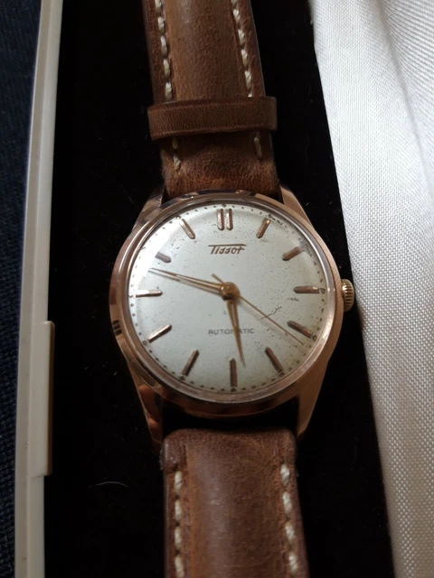 MONTRE TISSOT Or 18k automatique homme 1957 EUR 423 00 PicClick FR
