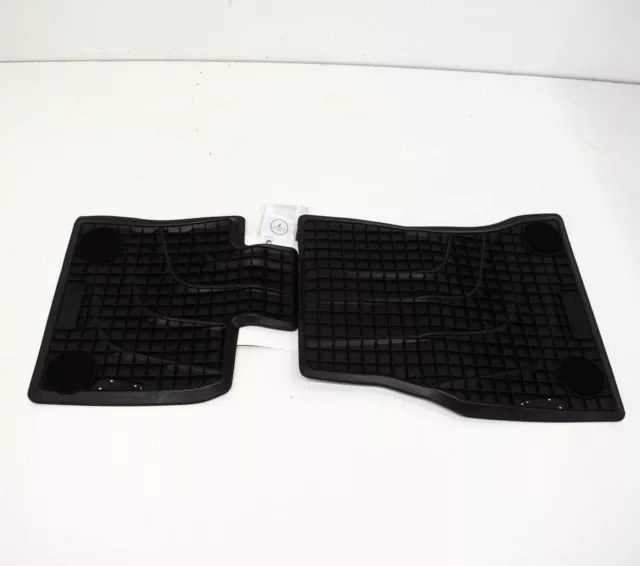 Neuf Bmw X5 F15 Front Floor Mats All Weather Lhd 51472458439 2458439 Original