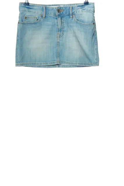 H&M L.O.G.G. Gonna di jeans Donna Taglia IT 40 blu stile casual