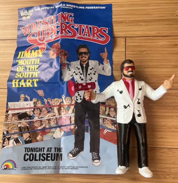 LJN Jimmy “ mouth Of The South”Hart Wrestling Figure