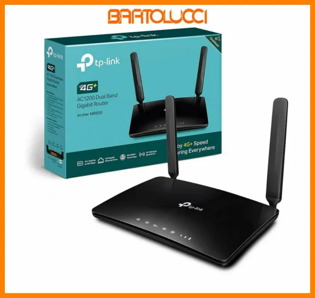TP-Link Archer MR600 Router 4G+ Cat6 300Mbps Wi-Fi AC1200 Dual Band LAN/WAN