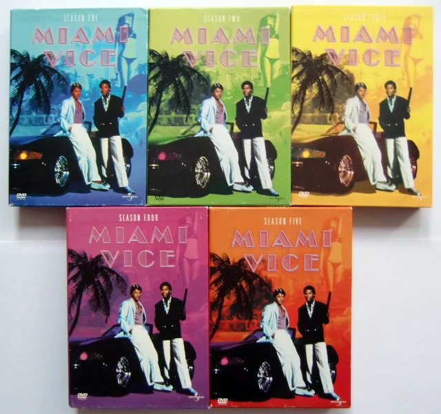 MIAMI VICE Staffel Season 1 2 3 4 5 Alle 113 Folgen auf 30 DVD Don Johnson EUR 39,00
