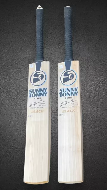 Sg Sunny Tonny Black Icon Cricket Bat Brand New