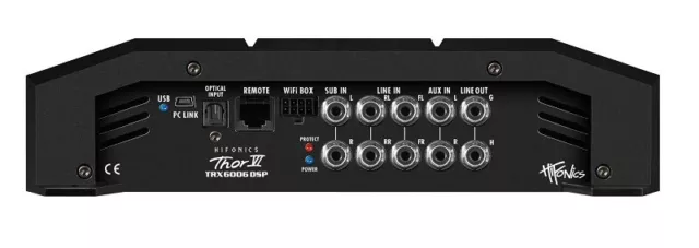 Hifonics THOR Endstufe DSP AMP TRX 6006 DSP 6 / 8 Kanal Verstärker inkl Software 3